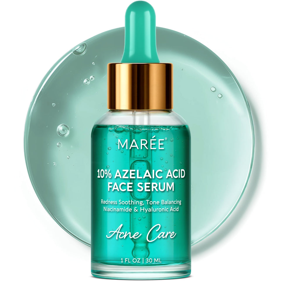 MAREE front packaging showing clean bottle, calming formula benefit