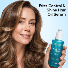 MAREE argan oil pour close-up highlighting natural oil source for smoothness