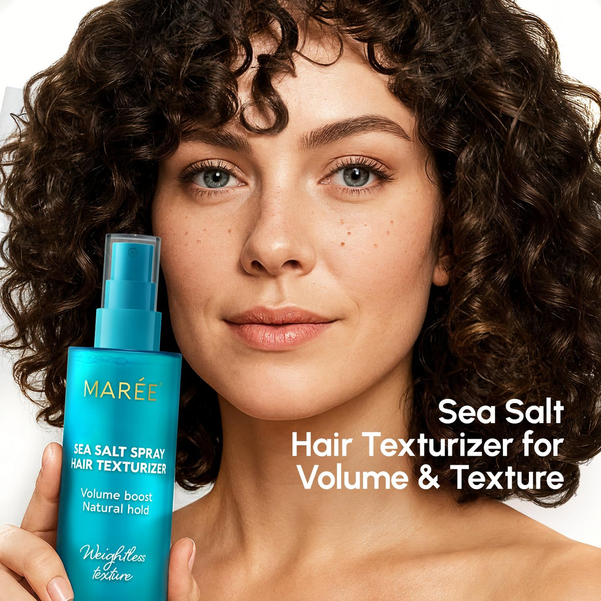MAREE close-up nozzle detail illustrating fine mist for even texturizing