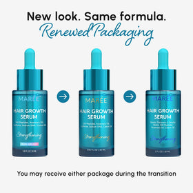 MAREE dropper applicator detail demonstrating precise scalp-targeted dosing benefit