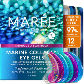 MAREE front packaging displayed, shows product benefits and travel-ready design