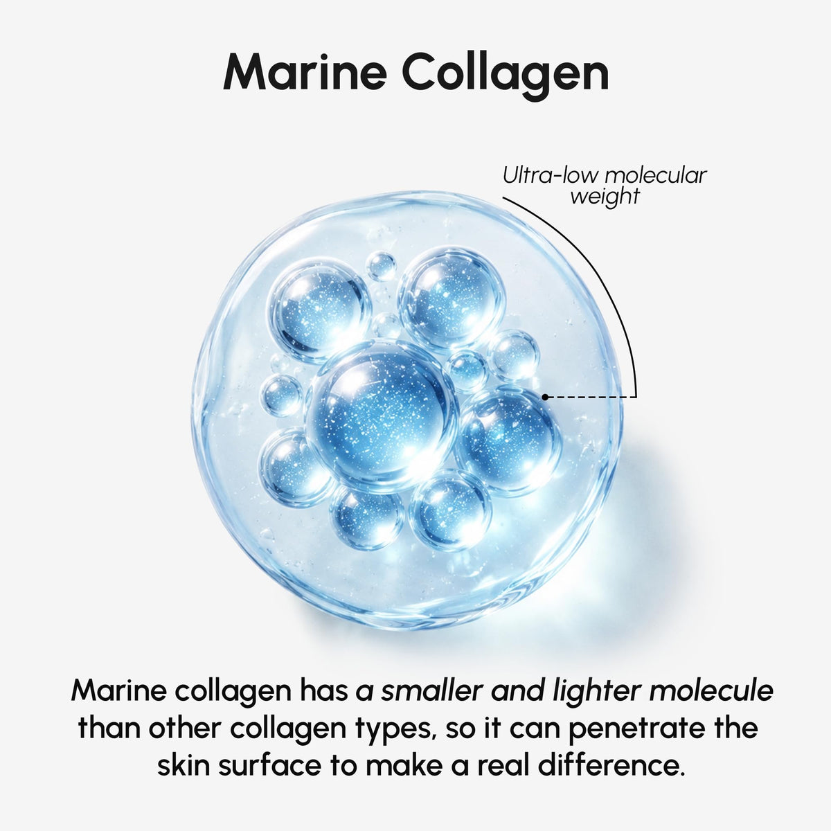 MAREE size comparison in hand illustrating compact single-use packaging