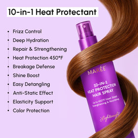 MAREE spray fine mist dispersing for even thermal protection and smoothness