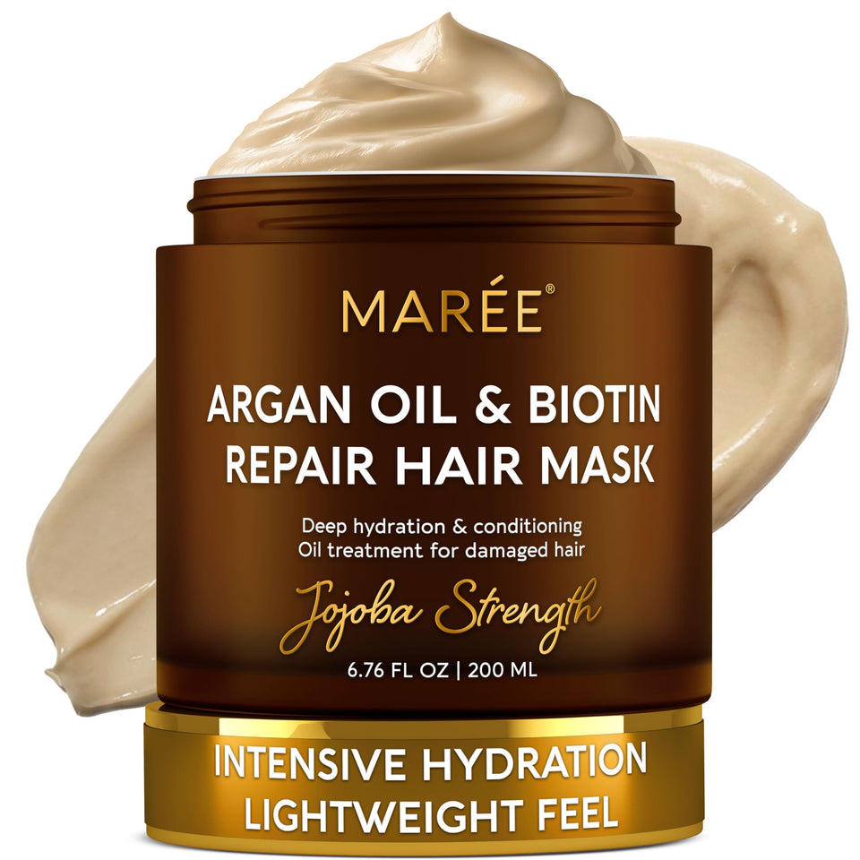 MAREE front jar showing product and size, easy identification and benefits