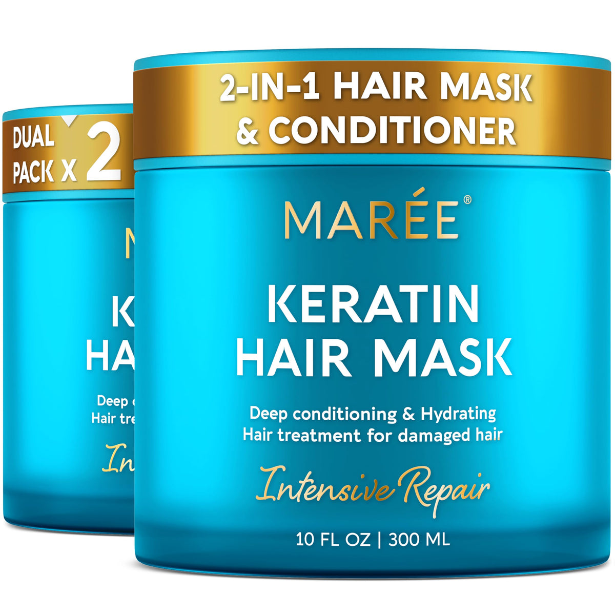 MAREE front packaging showing label and two-pack for easy identification and value