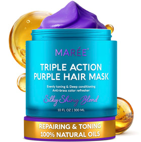 MAREE front packaging showing purple jar and clear brand for easy selection