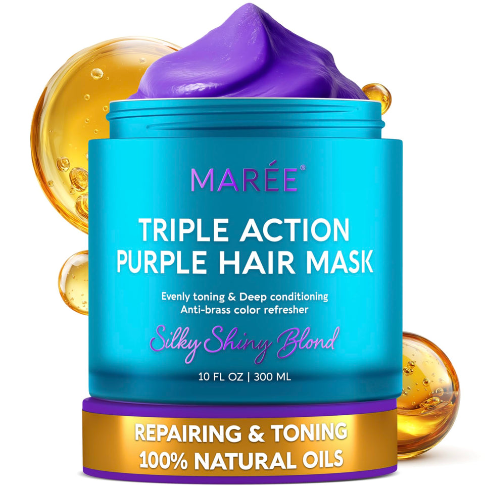 MAREE front packaging showing purple jar and clear brand for easy selection