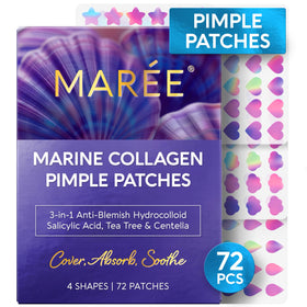 MAREE front packaging showing star patches and quantity benefit