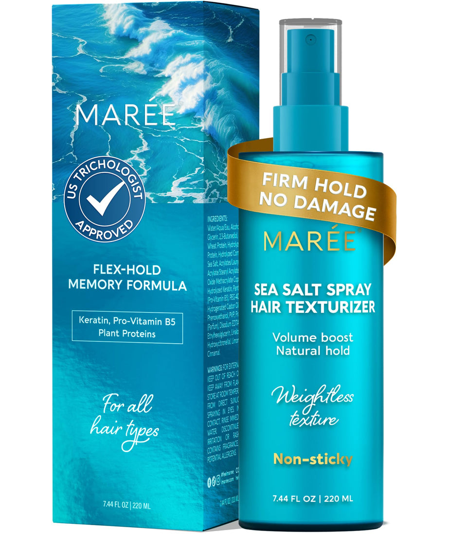 MAREE front packaging showing bottle and branding for easy identification