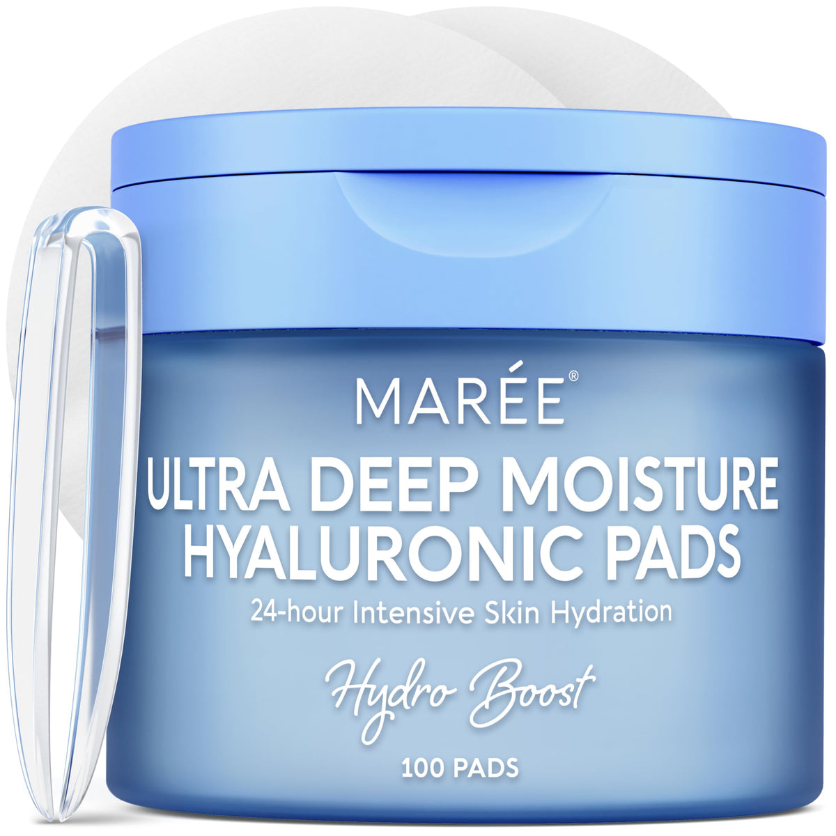 MAREE front packaging showing product and quick hydration benefit