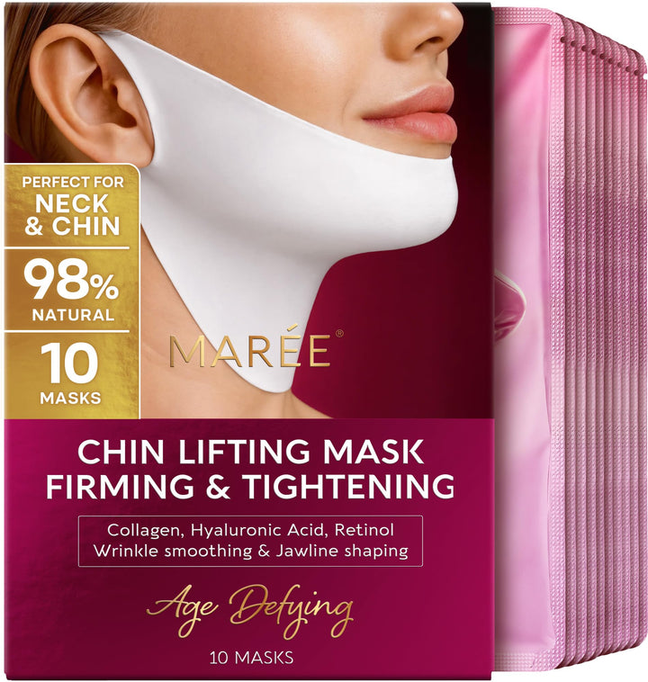 MAREE front packaging showing V Line lifting mask and benefits