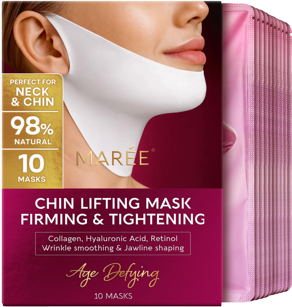 MAREE front packaging showing V Line lifting mask and benefits