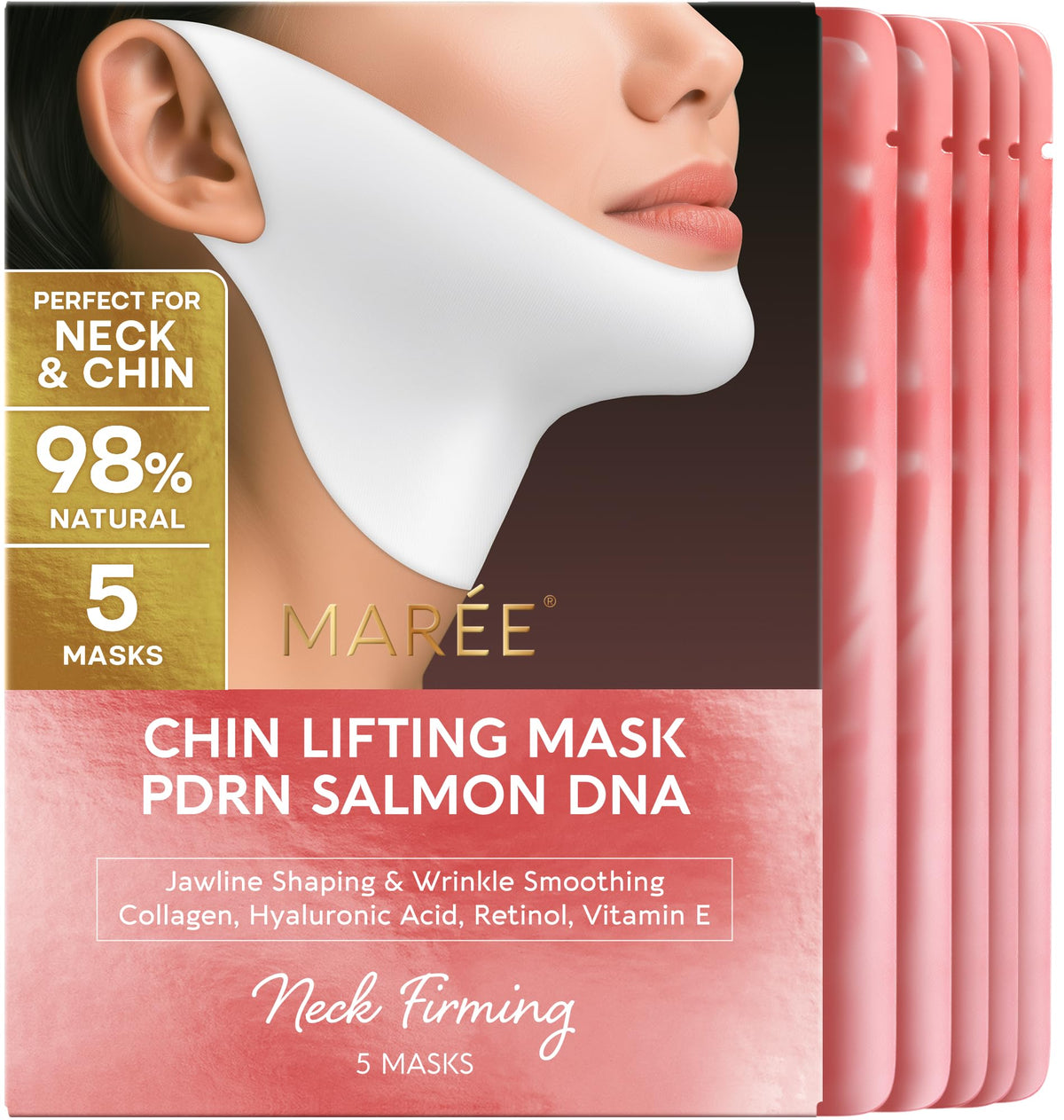 MAREE front packaging shows product and key ingredients for easy identification