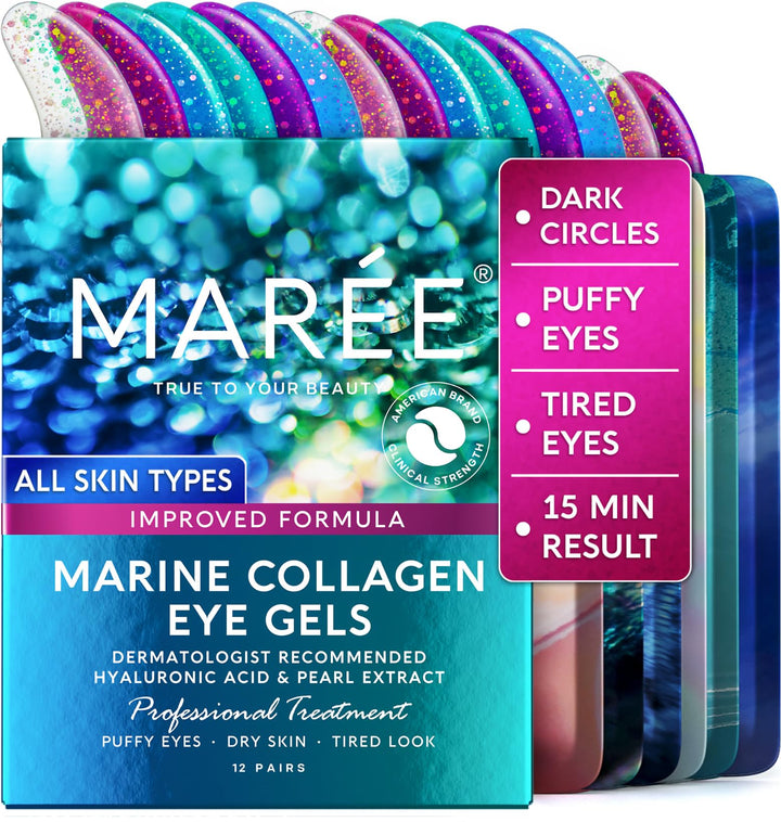MAREE front packaging showing 12 pairs and product branding for easy identification