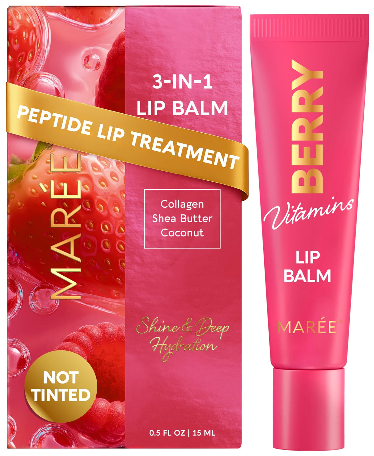 MAREE front packaging showing tube and branding with hydrating benefit