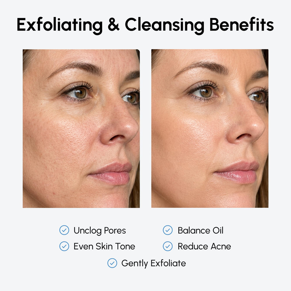 MAREE product label listing glycolic, salicylic and hydrating ingredients