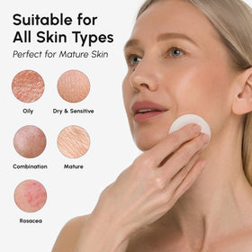 MAREE ingredient panel close-up showing witch hazel and niacinamide benefits