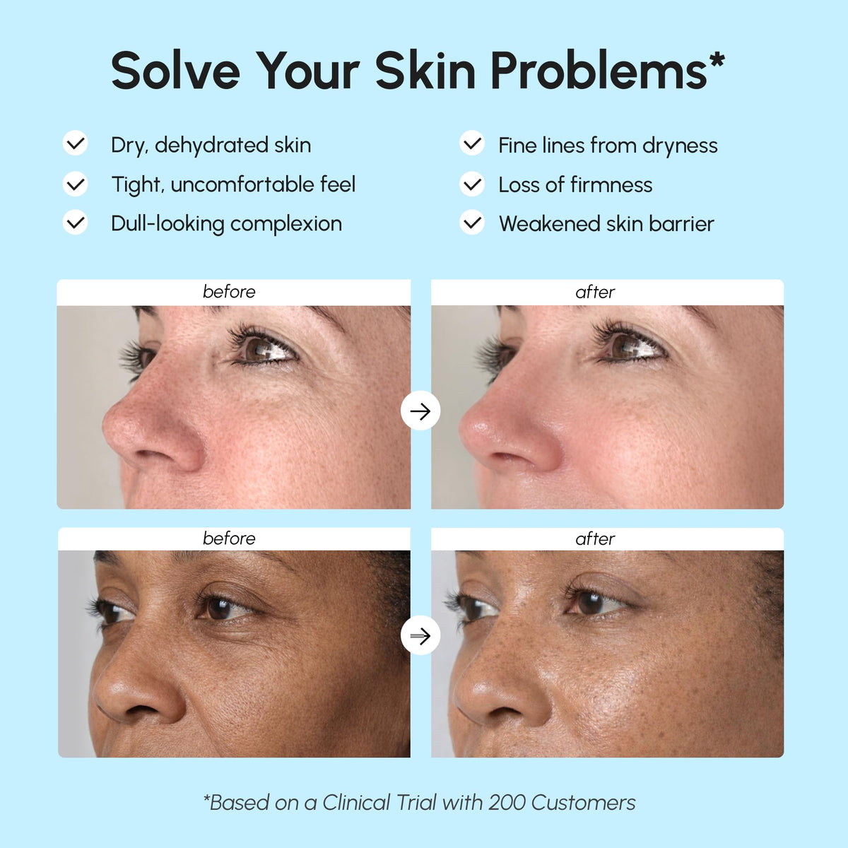 MAREE ingredients label detail highlighting collagen, retinol and hyaluronic acid