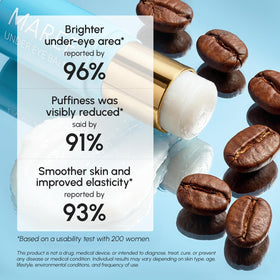 MAREE label close-up highlighting active ingredients for brightening