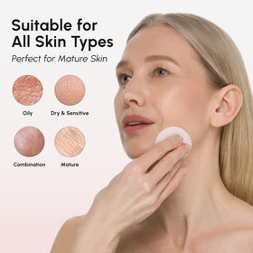 MAREE ingredient collage showing PDRN, collagen and hyaluronic acid benefits