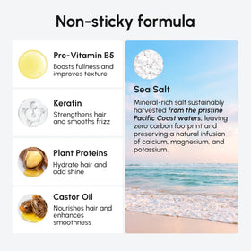 MAREE keratin and plant proteins visual highlighting strengthening benefit