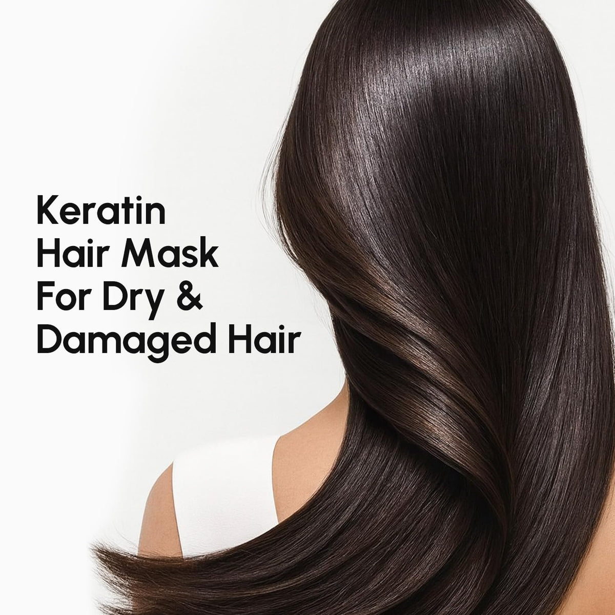 MAREE applied to towel-dried hair mid-lengths showing easy application and detangling