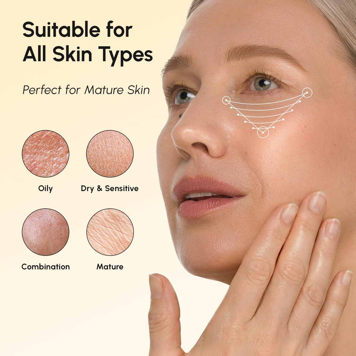 MAREE label ingredient list close-up displaying retinol and ceramide complex benefits
