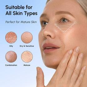 MAREE label closeup displaying peptide collagen, caffeine and retinol content