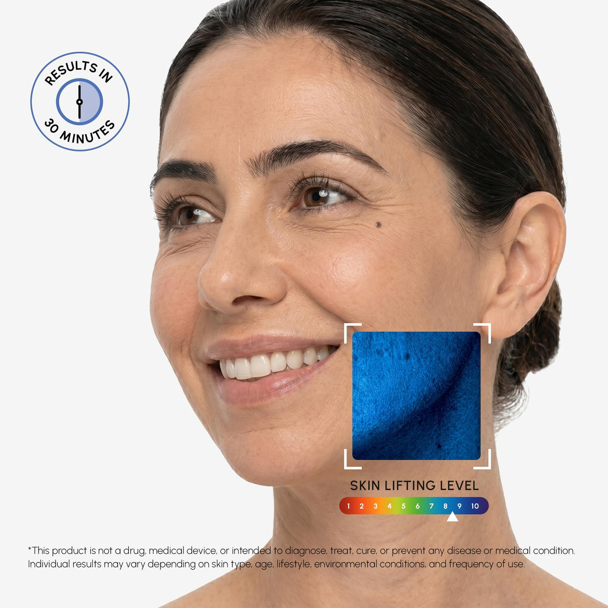 MAREE ingredient label highlighting retinol and hyaluronic benefits