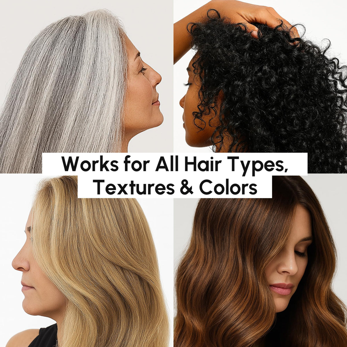 MAREE on bathroom vanity styled with towels suggesting everyday salon-quality finish