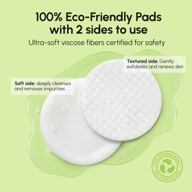 MAREE pads on bathroom counter conveying simple daily skincare ritual