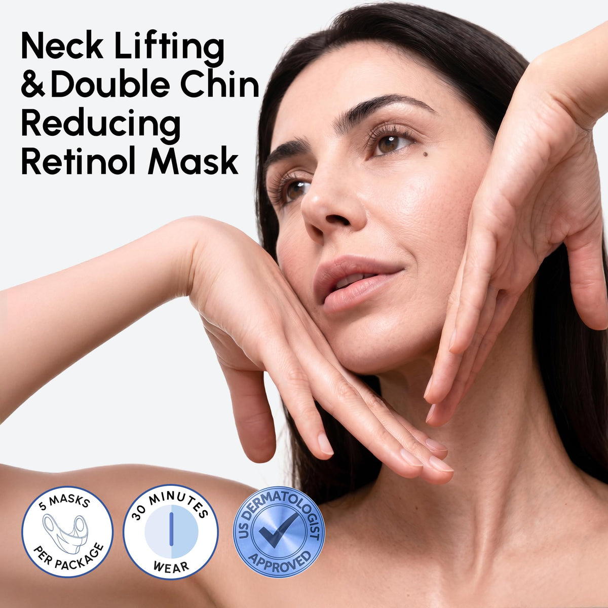 MAREE close-up of mask texture and serum for controlled release