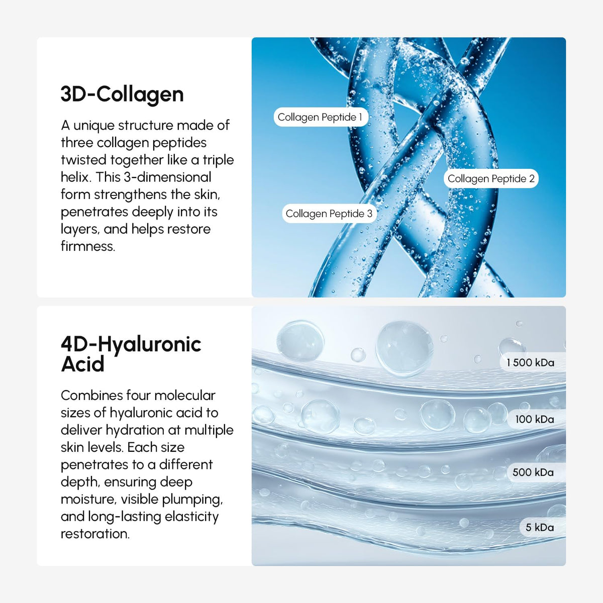 MAREE product label close-up highlighting retinol and AH-8 firming complex