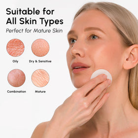 MAREE open tub revealing stacked pads for easy daily use benefit