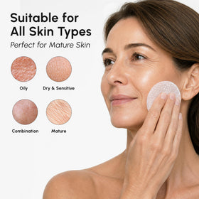 MAREE pad texture with formula droplets highlighting hydration support
