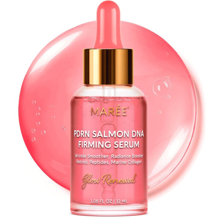 MAREE front packaging showing serum bottle and branding for confidence