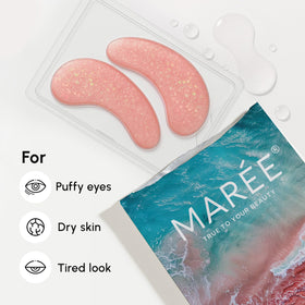 MAREE patch beside coin showing size and portability for travel use
