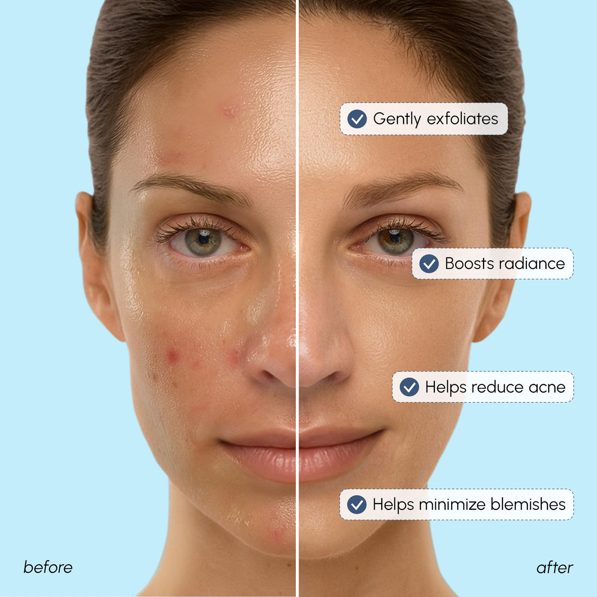 MAREE toner application on cotton pad demonstrating gentle exfoliation prep