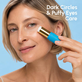 MAREE under-eye balm texture close-up showcasing smooth hydration