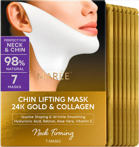 MAREE front packaging showing V Line mask and benefits