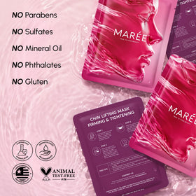 MAREE product label and ingredient list for transparency and safety info