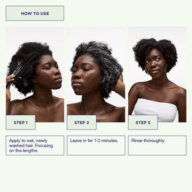 Maria Nila ingredient label close-up — highlights vegan, sulfate-free formulation benefit