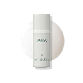 Marini SkinSolutions bottle front view showing label and benefits
