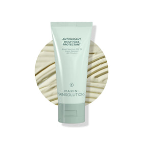 Marini SkinSolutions front packaging showing SPF 33 and product benefits