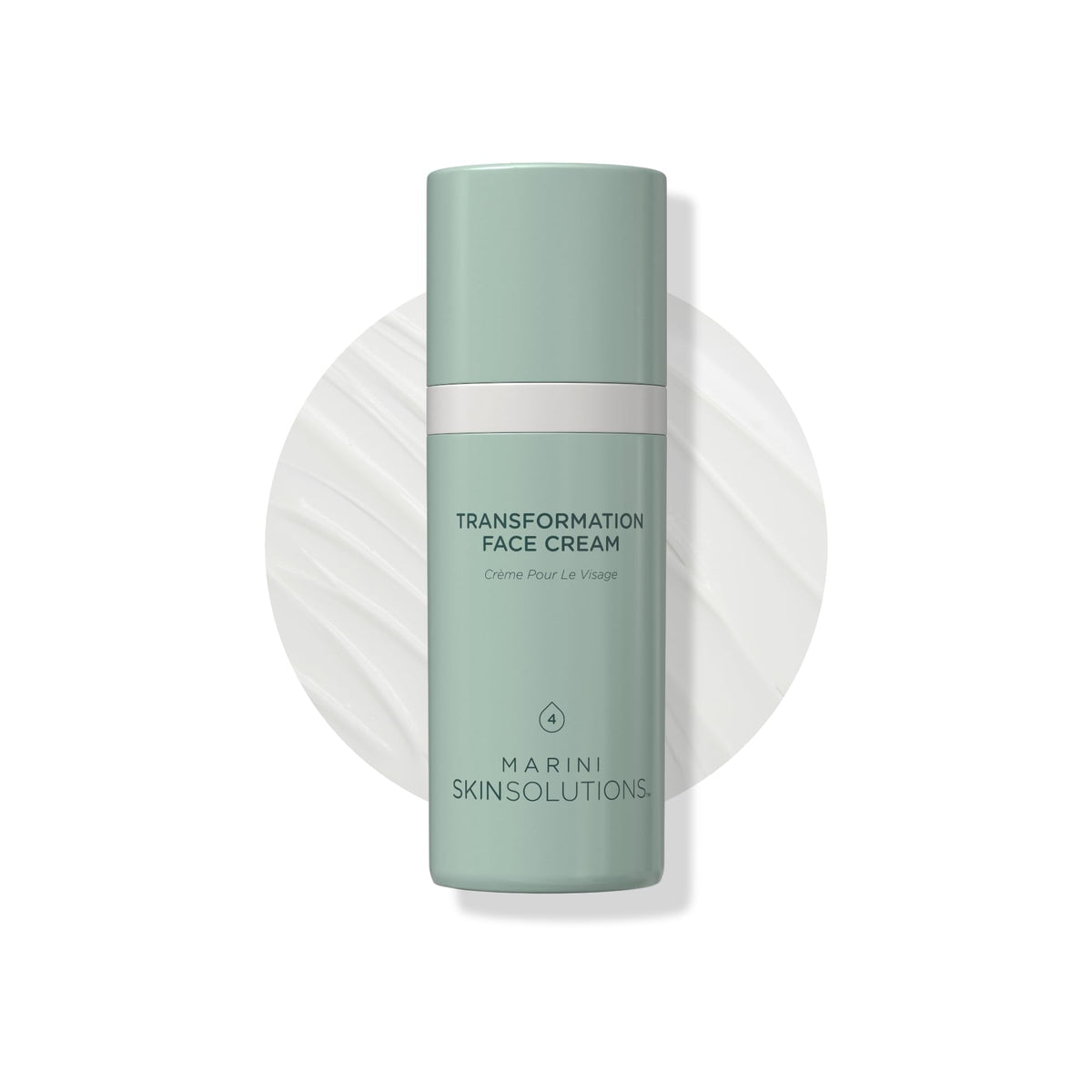 Marini SkinSolutions jar front view showing packaging and 1 oz size benefit