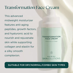 Marini SkinSolutions cream texture close-up revealing lightweight hydration
