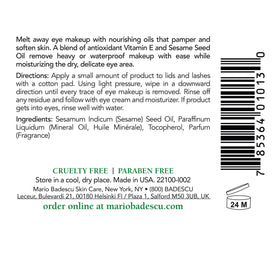 Mario Badescu oil texture close-up highlighting smooth hydrating formula