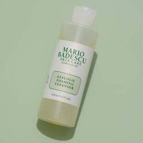 Mario Badescu applied to chest and back illustrating body-smoothing benefit