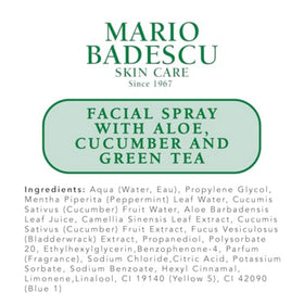 Mario Badescu chilled bottle in fridge portraying an extra cooling boost for hot days