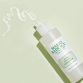Mario Badescu cleanser with aloe chamomile thyme illustrating soothing botanicals